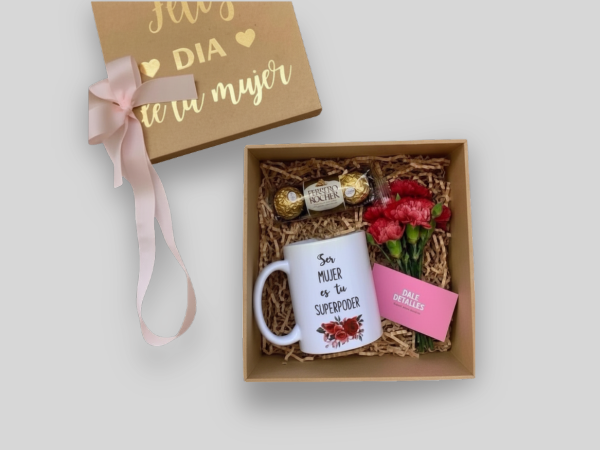 CAJA PREMIUM MUG DIA DE LA MUJER